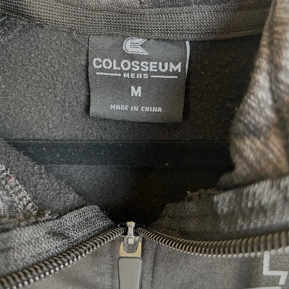 Colosseum Men's Iowa State Full Zip Hoodie - Picture 4 of 5